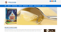 Desktop Screenshot of houseofnanak.com